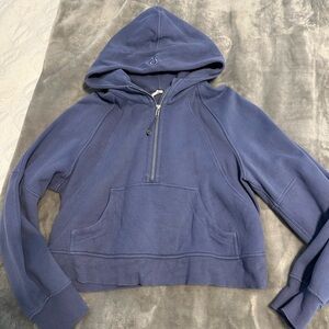 Lululemon scuba 1/2 zip hoodie